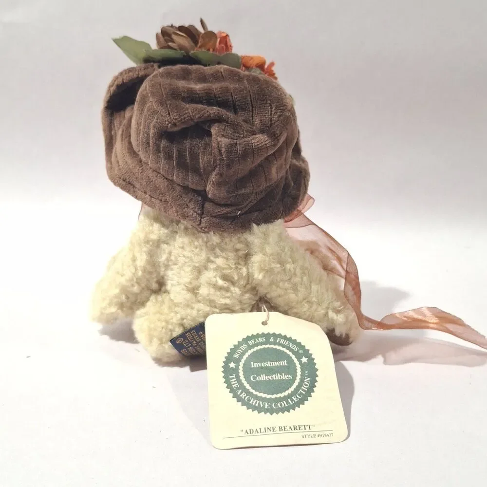 Boyds Bears Archive Collection Adaline Bearett Collectible Plush Toy 4 X 6 Inch